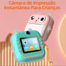 Câmera Digital Infantil com Impressão Instantânea – 20MP